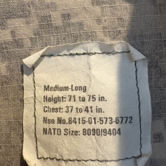 US Army ACU Jacket Mens Size Medium-Long UCP Digicam 2000s Combat Shirt Military - Picture 2 of 13